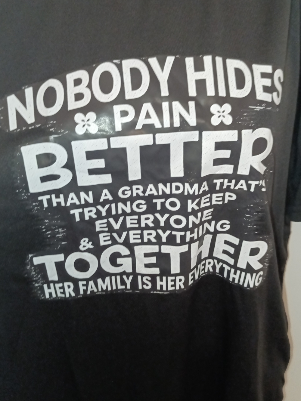 Nobody Hides Pain Shirt New 5XL